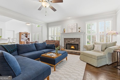 This three-sided brick traditional beauty delivers space, style on Polo Golf and Country Club in Georgia - for sale on GolfHomes.com, golf home, golf lot