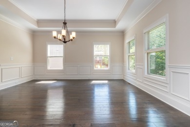 Peaceful living meets modern comfort in this stunning Canton on The Fairways at Laurel Canyon in Georgia - for sale on GolfHomes.com, golf home, golf lot