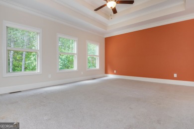 Peaceful living meets modern comfort in this stunning Canton on The Fairways at Laurel Canyon in Georgia - for sale on GolfHomes.com, golf home, golf lot