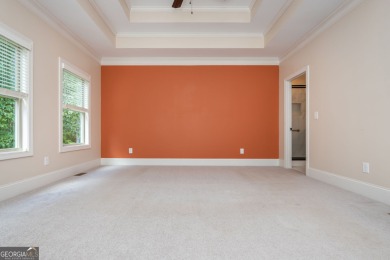 Peaceful living meets modern comfort in this stunning Canton on The Fairways at Laurel Canyon in Georgia - for sale on GolfHomes.com, golf home, golf lot