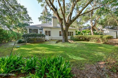 Wonderfully maintained home nestled in a quiet cul-de-sac and on Dataw Island Club in South Carolina - for sale on GolfHomes.com, golf home, golf lot