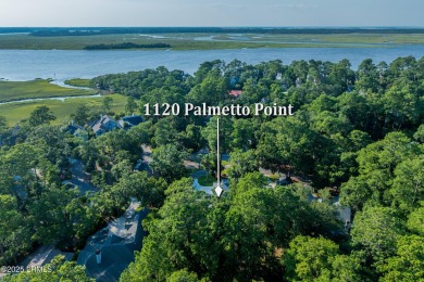 Wonderfully maintained home nestled in a quiet cul-de-sac and on Dataw Island Club in South Carolina - for sale on GolfHomes.com, golf home, golf lot