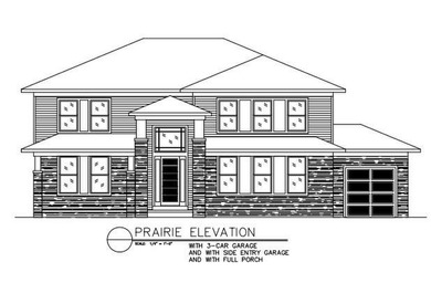 Proposed Construction:  The Stonehaven by Eldon Homes, an on The Legend At Bergamont in Wisconsin - for sale on GolfHomes.com, golf home, golf lot