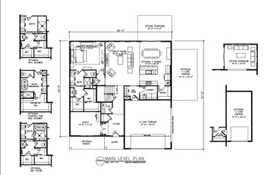 Proposed Construction:  The Stonehaven by Eldon Homes, an on The Legend At Bergamont in Wisconsin - for sale on GolfHomes.com, golf home, golf lot