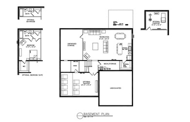 Proposed Construction:  The Stonehaven by Eldon Homes, an on The Legend At Bergamont in Wisconsin - for sale on GolfHomes.com, golf home, golf lot