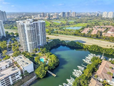 SPECTACULAR CORNER VIEWS: OCEAN GOLF COURT AND MARINAS. THIS IS on Turnberry Isle Resort and Club in Florida - for sale on GolfHomes.com, golf home, golf lot