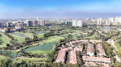 SPECTACULAR CORNER VIEWS: OCEAN GOLF COURT AND MARINAS. THIS IS on Turnberry Isle Resort and Club in Florida - for sale on GolfHomes.com, golf home, golf lot