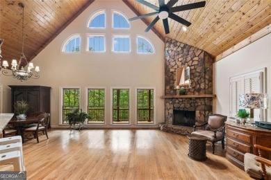 Come home to this mountain retreat located in the sought-after on The Highlands Course at Lake Arrowhead in Georgia - for sale on GolfHomes.com, golf home, golf lot