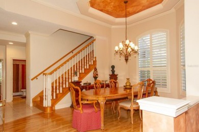 This executive 5 bedroom, 4 bathroom, 3 car garage, pool home on Wentworth Golf Club in Florida - for sale on GolfHomes.com, golf home, golf lot