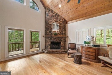 Come home to this mountain retreat located in the sought-after on The Highlands Course at Lake Arrowhead in Georgia - for sale on GolfHomes.com, golf home, golf lot