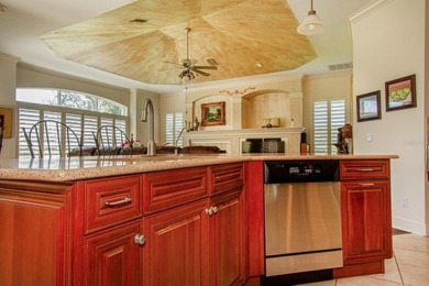 This executive 5 bedroom, 4 bathroom, 3 car garage, pool home on Wentworth Golf Club in Florida - for sale on GolfHomes.com, golf home, golf lot