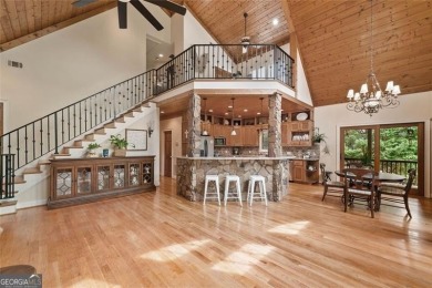 Come home to this mountain retreat located in the sought-after on The Highlands Course at Lake Arrowhead in Georgia - for sale on GolfHomes.com, golf home, golf lot