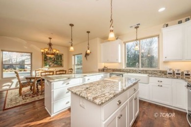 Custom home next to Golf Course in Weaverville with end of the on Trinity Alps Golf Course in California - for sale on GolfHomes.com, golf home, golf lot