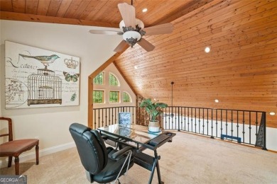 Come home to this mountain retreat located in the sought-after on The Highlands Course at Lake Arrowhead in Georgia - for sale on GolfHomes.com, golf home, golf lot