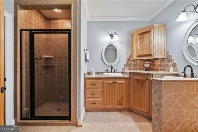 Come home to this mountain retreat located in the sought-after on The Highlands Course at Lake Arrowhead in Georgia - for sale on GolfHomes.com, golf home, golf lot