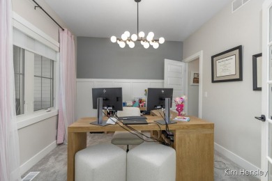 Welcome to your forever home. This immaculate modern farmhouse on The Links At Rolling Meadows in Michigan - for sale on GolfHomes.com, golf home, golf lot