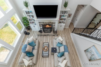 Welcome to your forever home. This immaculate modern farmhouse on The Links At Rolling Meadows in Michigan - for sale on GolfHomes.com, golf home, golf lot