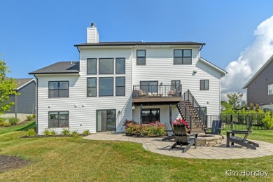 Welcome to your forever home. This immaculate modern farmhouse on The Links At Rolling Meadows in Michigan - for sale on GolfHomes.com, golf home, golf lot