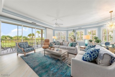 Sweeping vistas across the wide par-5 ninth fairway to the on  in Florida - for sale on GolfHomes.com, golf home, golf lot