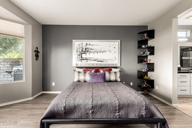 This Solar Powered Jewel Is Tucked Away In A Secluded Corner Of on Trilogy Golf Club At Vistancia in Arizona - for sale on GolfHomes.com, golf home, golf lot