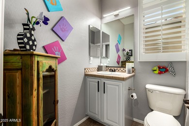 This Solar Powered Jewel Is Tucked Away In A Secluded Corner Of on Trilogy Golf Club At Vistancia in Arizona - for sale on GolfHomes.com, golf home, golf lot