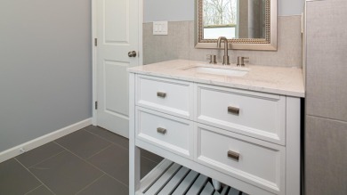 Welcome to this exceptional brand-new colonial-style home on Pocono Farms Country Club in Pennsylvania - for sale on GolfHomes.com, golf home, golf lot