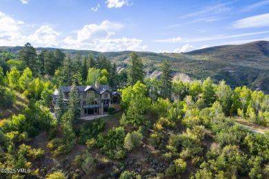 Experience dramatic views of the Gore Range from this rustic on Club At Cordillera Mountain Course in Colorado - for sale on GolfHomes.com, golf home, golf lot