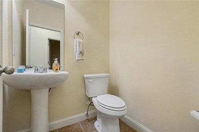 This only 7-year-old home offers exceptional space and on Creekside Golf and Country Club in Georgia - for sale on GolfHomes.com, golf home, golf lot