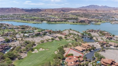 Build your dream estate on this rare .33-acre elevated homesite on South Shore At Lake Las Vegas in Nevada - for sale on GolfHomes.com, golf home, golf lot