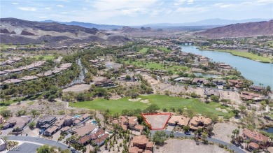 Build your dream estate on this rare .33-acre elevated homesite on South Shore At Lake Las Vegas in Nevada - for sale on GolfHomes.com, golf home, golf lot