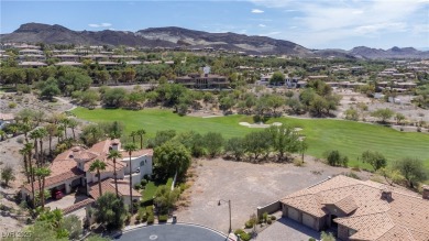 Build your dream estate on this rare .33-acre elevated homesite on South Shore At Lake Las Vegas in Nevada - for sale on GolfHomes.com, golf home, golf lot
