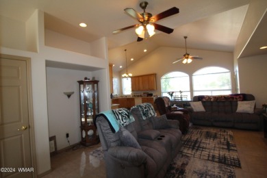 Fairway home has a beautiful split floor plan, large master on Snowflake Municipal Golf Course in Arizona - for sale on GolfHomes.com, golf home, golf lot