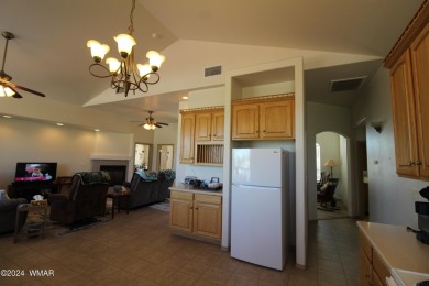 Fairway home has a beautiful split floor plan, large master on Snowflake Municipal Golf Course in Arizona - for sale on GolfHomes.com, golf home, golf lot