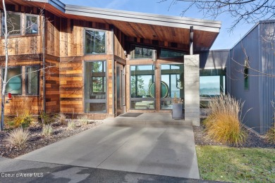 Spectacular custom-built home with beautiful views of Lake Coeur on Gozzer Ranch Golf and Lake Club in Idaho - for sale on GolfHomes.com, golf home, golf lot