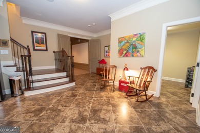 Stunning Craftsman-style estate in Arbor Springs, perfectly on Coweta Club in Georgia - for sale on GolfHomes.com, golf home, golf lot