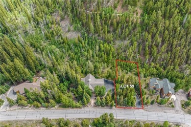 Discover the beauty and seclusion of Lot 59, a rare opportunity on The River Course At Keystone in Colorado - for sale on GolfHomes.com, golf home, golf lot