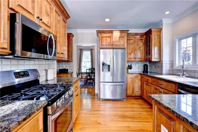 Set against a serene, park-like backdrop with a long view of the on The Tradition Golf Club At Stonehouse in Virginia - for sale on GolfHomes.com, golf home, golf lot