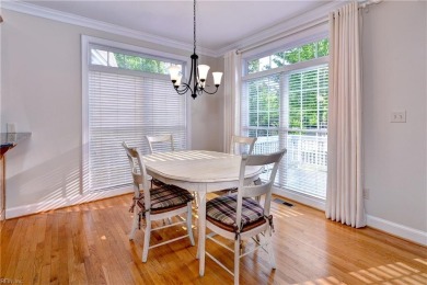 Set against a serene, park-like backdrop with a long view of the on The Tradition Golf Club At Stonehouse in Virginia - for sale on GolfHomes.com, golf home, golf lot