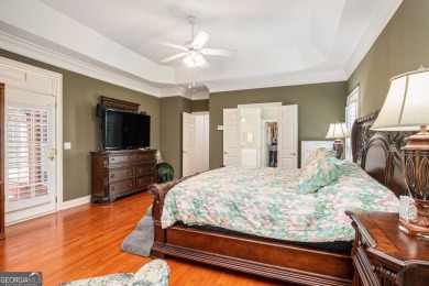 STUNNING BRICK HOME beautifully maintained and nestled on 2.65 on The Orchard Golf and Country Club in Georgia - for sale on GolfHomes.com, golf home, golf lot