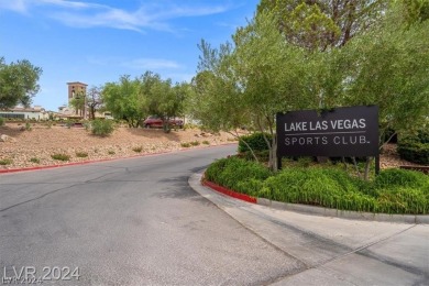 Nestled on the golf course inside gated desert oasis of Lake Las on Falls Golf Course in Nevada - for sale on GolfHomes.com, golf home, golf lot