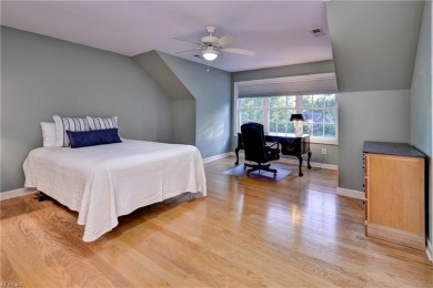 Set against a serene, park-like backdrop with a long view of the on The Tradition Golf Club At Stonehouse in Virginia - for sale on GolfHomes.com, golf home, golf lot