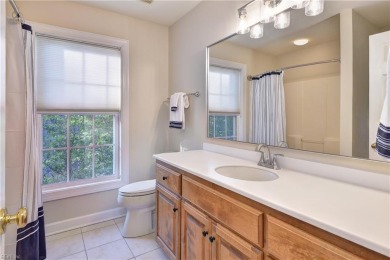 Set against a serene, park-like backdrop with a long view of the on The Tradition Golf Club At Stonehouse in Virginia - for sale on GolfHomes.com, golf home, golf lot