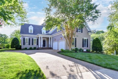 Set against a serene, park-like backdrop with a long view of the on The Tradition Golf Club At Stonehouse in Virginia - for sale on GolfHomes.com, golf home, golf lot