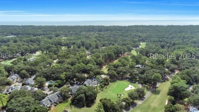 Spacious 3 Bed, 3 Bath Villa with Stunning Golf Views  Prime on Harbour Town Golf Links in South Carolina - for sale on GolfHomes.com, golf home, golf lot
