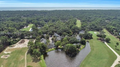 Spacious 3 Bed, 3 Bath Villa with Stunning Golf Views  Prime on Harbour Town Golf Links in South Carolina - for sale on GolfHomes.com, golf home, golf lot