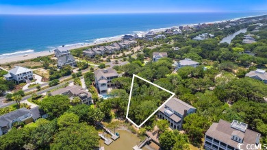 Located across from a DeBordieu Beach access, this second row on DeBordieu Country Club in South Carolina - for sale on GolfHomes.com, golf home, golf lot