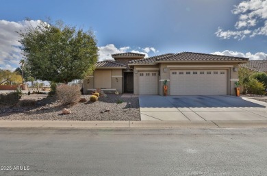 Stunning 3-Bedroom, 2.5-Bath Home with Golf Course and Mountain on Robson Ranch Golf Club in Arizona - for sale on GolfHomes.com, golf home, golf lot