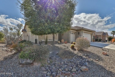 Stunning 3-Bedroom, 2.5-Bath Home with Golf Course and Mountain on Robson Ranch Golf Club in Arizona - for sale on GolfHomes.com, golf home, golf lot