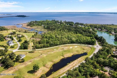 Wooded lot across the street from waterfront property on on Harbour Point Golf Club in North Carolina - for sale on GolfHomes.com, golf home, golf lot
