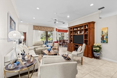 Welcome to this beautiful 2BR+Den, 2BA, 2CG single-family home on The Legacy Golf and Tennis Club in Florida - for sale on GolfHomes.com, golf home, golf lot